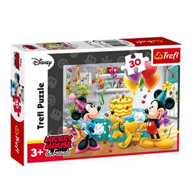 Παζλ MICKEY &amp MINNIE (30 Κομμάτια) - Trefl
