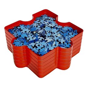 Δίσκοι Ταξινόμησης Παζλ Κόκκινοι 21x21 cm - 6 τμχ. Δίσκοι Ταξινόμησης Παζλ Κόκκινοι 21x21 cm - 6 τμχ.