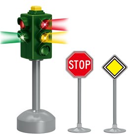 Σετ Παιχνιδιού Φανάρι Τροχαίας με Σήματα Ήχο &amp Φως