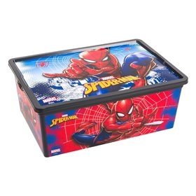 Παιχνιδόκουτο με Καπάκι Spiderman 10 lt