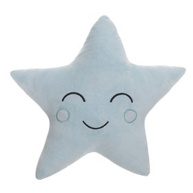 Μαξιλάρι Διακοσμητικό Αστέρι Γαλάζιο 36x36 cm
