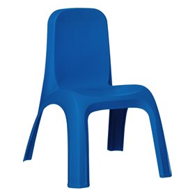 Καρέκλα Παιδική Πλαστική Χωρίς Μπράτσα Μπλε 30x34x42.5 cm