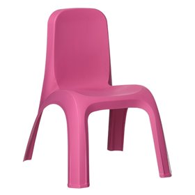 Καρέκλα Παιδική Πλαστική Χωρίς Μπράτσα Ροζ 30x34x42.5 cm