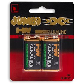 Αλκαλικές Μπαταρίες 9V - 2 τμχ.