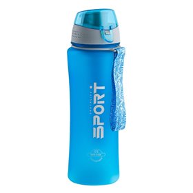Παγούρι Αθλητικό Πλαστικό Τυρκουάζ με Παγοκύστη και Καπάκι 650 ml