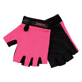 Γάντια Γυμναστικής Γυναικεία Μαύρο Ροζ