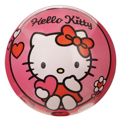 Μπάλα Παραλίας Πλαστική Φούξια Hello Kitty 23 cm