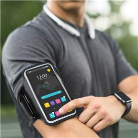 Αθλητική Θήκη Περιβραχιόνιο Μαύρο 6.5&quot