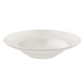 Πιάτο Σερβιρίσματος Βαθύ Pasta Πορσελάνη Λευκό 26.5 cm
