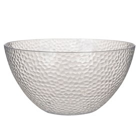 Μπολ Σερβιρίσματος Πλαστικό Στρογγυλό Διάφανο Κυψέλες 4 lt