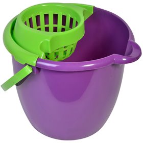 Κουβάς Σφουγγαρίσματος Μωβ 13 lt