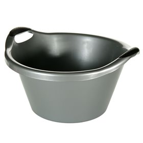Λεκάνη Πλαστική Ασημί 15 lt