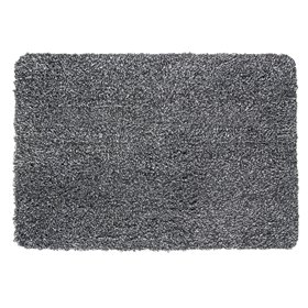 Πατάκι - Χαλάκι Πόρτας Μαύρο Λευκό Super Απορροφητικό 60x40 cm