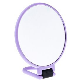Καθρέφτης Χειρός Στρογγυλός Λιλά 14.5 cm