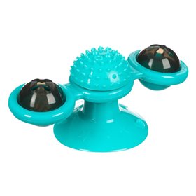 Παιχνίδι Γάτας Διπλό Τυρκουάζ Spinner με Φως