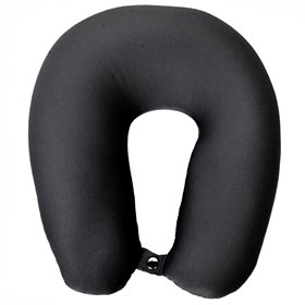 Μαξιλάρι Ταξιδίου Μαύρο 24x26 cm