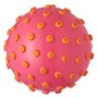Μπάλα Παραλίας Ροζ Κίτρινο Ανάγλυφα Dots 12.5 cm