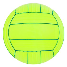 Μπάλα Παραλίας Βόλεϊ Πλαστική Κίτρινο Fluo 23 cm