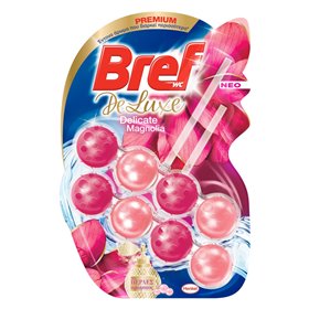 Καθαριστικό Αρωματικό Τουαλέτας Bref De Luxe Delicate Magnolia - 2x50 g