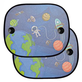 Ηλιοπροστασία Τζαμιών Αυτοκινήτου Διάστημα 44x36 cm - 2 τμχ.