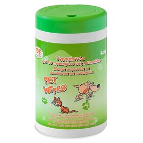 Υγρομάντηλα για Σκύλους &amp Γάτες 18x15 cm - 70 τμχ.