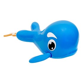 Παιχνίδι Μπάνιου Κουρδιστό Φαλενάκι Κολυμβητής Μπλε 13 cm