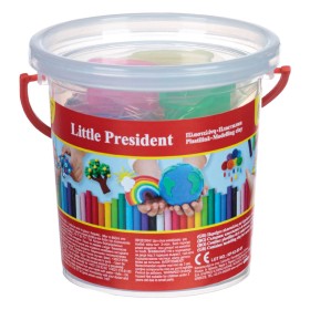 Κουβάς Πλαστελίνες 6 Διαφορετικά Χρώματα &amp Καλούπια - 9 τμχ.