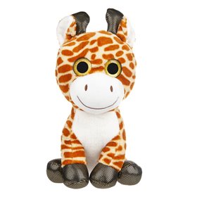 Λούτρινη Καμηλοπάρδαλη Glitter Μάτια 15 cm