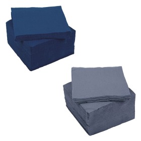 Χαρτοπετσέτες Μονόχρωμες Γκρι Μπλε 33x33 cm - 160 τμχ.