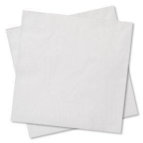 Χαρτοπετσέτες Λευκές 40x40cm - 80 τμχ.  Χαρτοπετσέτες Λευκές 40x40cm - 80 τμχ.