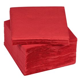 Χαρτοπετσέτες Κόκκινες 33x33 cm - 60 τμχ.