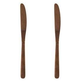 Μαχαίρια Μεγάλα Copper Ανοξείδωτο Ατσάλι 23 cm - 2 τμχ.