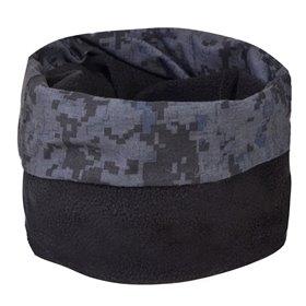 Αθλητικό Περιλαίμιο Fleece  Μαύρο Γκρι 70x25 εκ.