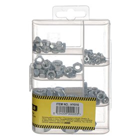 Σετ Παξιμάδια Διάφορα Μεγέθη - 102 τμχ.