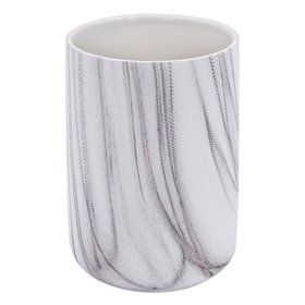 Θήκη Οδοντόβουρτσας Κεραμική Marble 7x10.5 cm