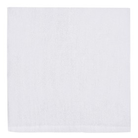 Πετσέτα Προσώπου Βαμβακερή Λευκή 50x70 cm