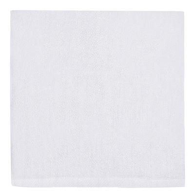 Πετσέτα Προσώπου Βαμβακερή Λευκή 50x70 cm