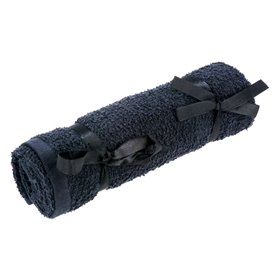 Πετσέτα Προσώπου Βαμβακερή Μαύρη 50x70 cm