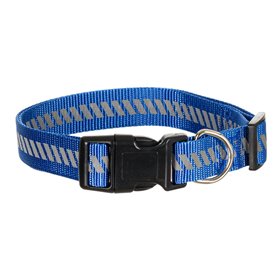 Κολάρο Σκύλου Μπλε Ανακλαστικές Λωρίδες 70 cm