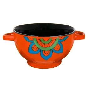 Μπολ Σούπας Κεραμικό Πορτοκαλί 650 ml