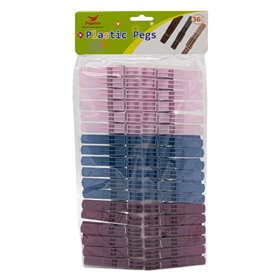 Μανταλάκια Πλαστικά Μονόχρωμα 8 cm - 36 τμχ. Μανταλάκια Πλαστικά Μονόχρωμα 8 cm - 36 τμχ.