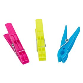 Μανταλάκια Πλαστικά Φούξια Μπλε Λαχανί 8 cm - 36 τμχ. Μανταλάκια Πλαστικά Φούξια Μπλε Λαχανί 8 cm - 36 τμχ.