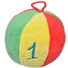 Κουδουνίστρα Μπάλα Λούτρινη 7 cm