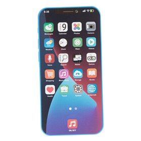 Παιχνίδι Κινητό Τηλέφωνο Μπλε με Ήχο &amp Φως