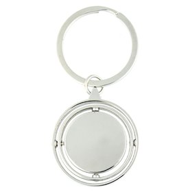 Μπρελόκ Ανδρικό Ασημί Μέταλλο 4 cm Μπρελόκ Ανδρικό Ασημί Μέταλλο 4 cm