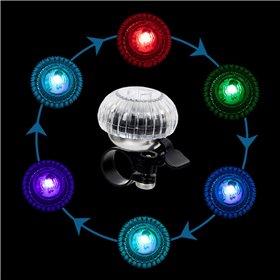 Κουδούνι Ποδηλάτου Πολύχρωμο Φως 5 cm