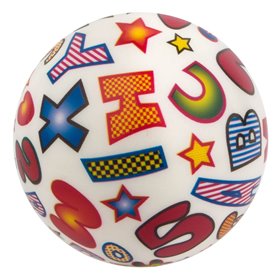 Μπάλα Παραλίας Επιμόρφωσης Γράμματα Αριθμοί  22 cm