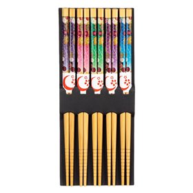Chopsticks Φαγητού με Σχέδια - 5 ζευγ.
