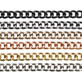 Αλυσίδα Μεταλλική Large 15mm, Μαύρο Νίκελ. 000061-BLN01