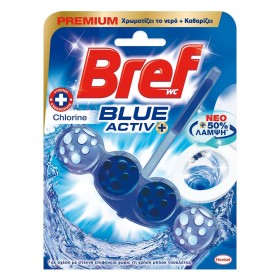 Καθαριστικό Bref WC Blue Activ Hygiene Μπλοκ Τουαλέτας 50g
